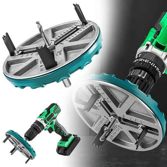 ⚙️ FlexiCut™|3 en 1 – Sierra de Perforado Ajustable Profesional