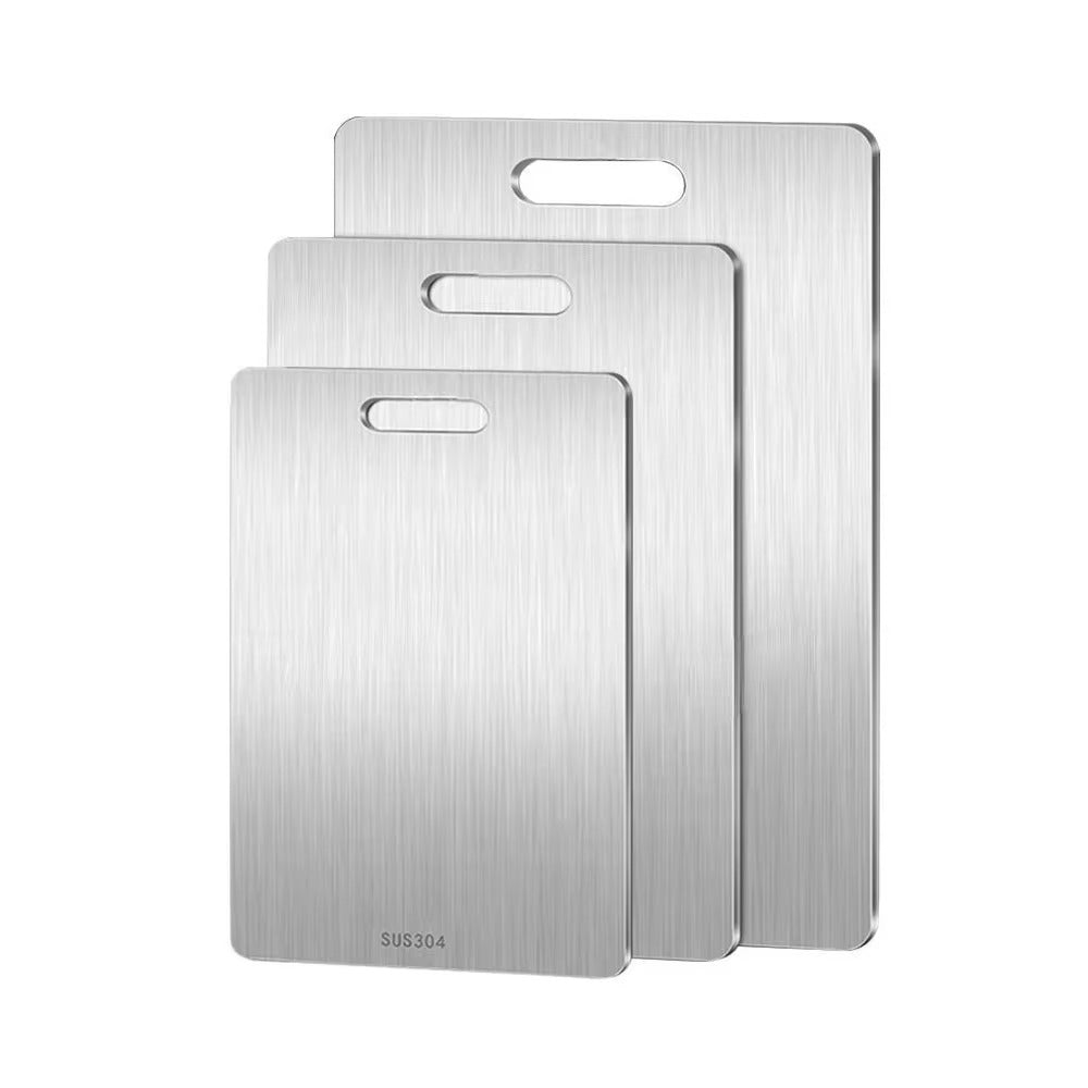KIT DE TABLAS X3 EN ACERO INOXIDABLE