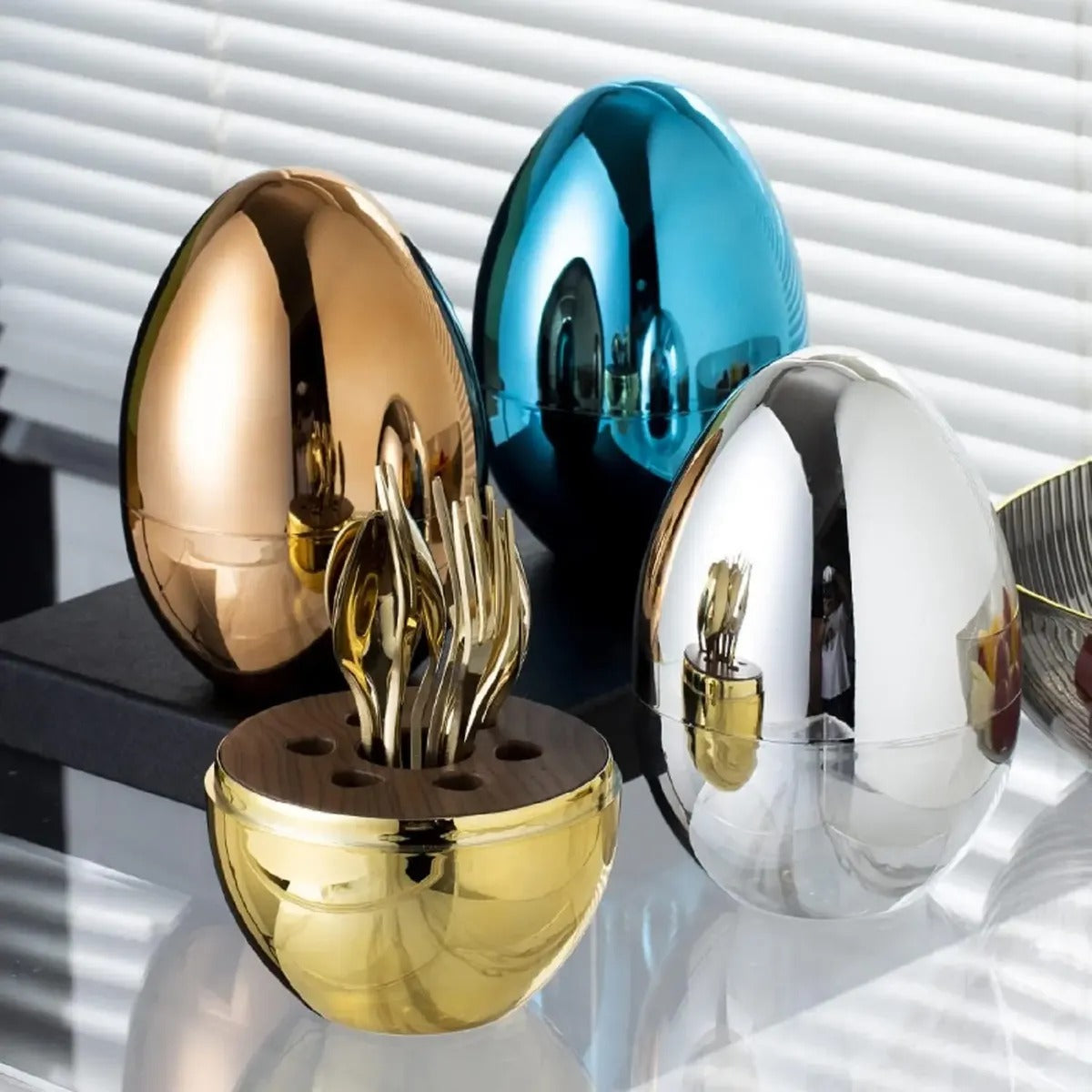 ROYALEGG SET DE CUBIERTOS EXCLUSIVO
