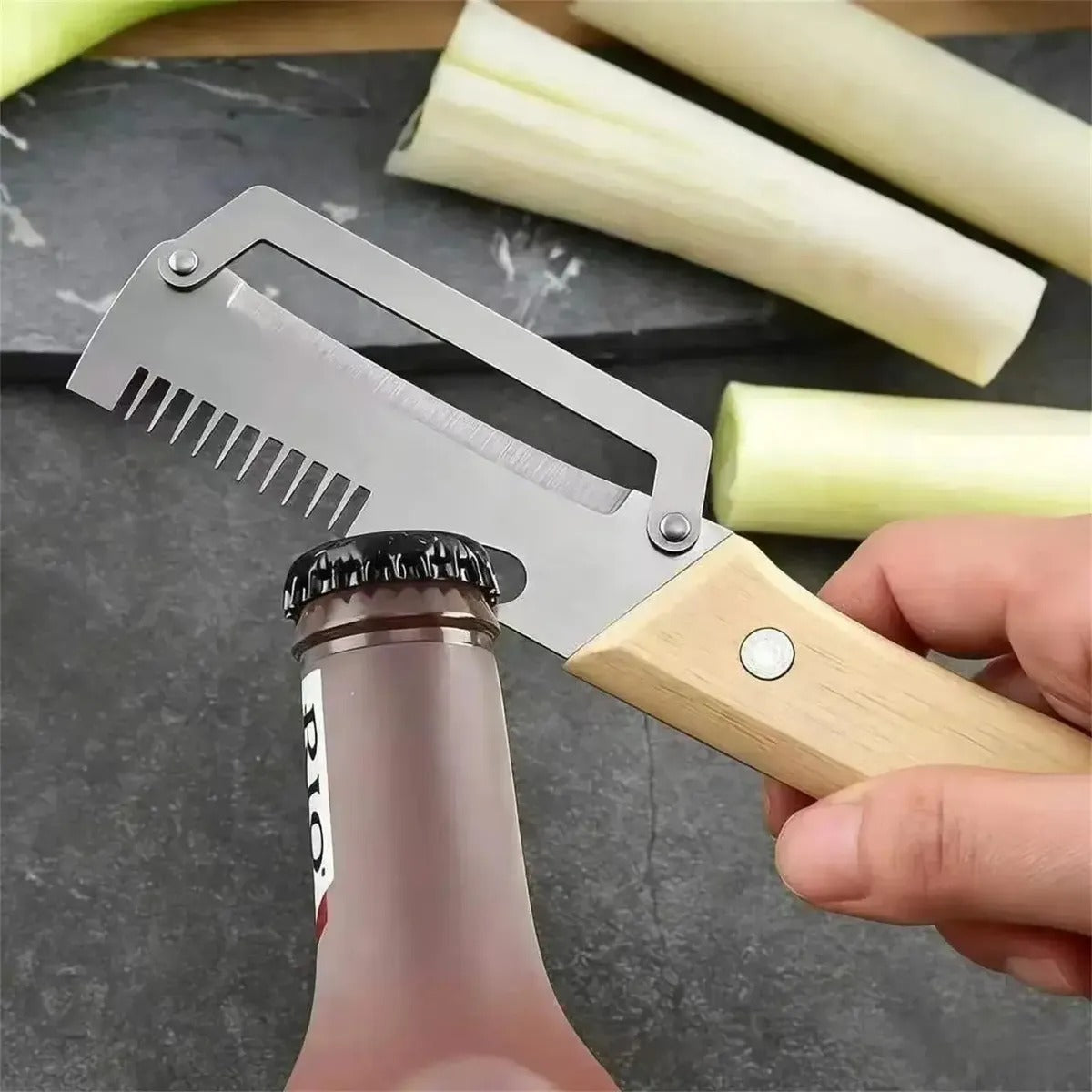 CUTPRO 3CR13™ | CUCHILLO PELADOR MULTIFUNCIÓN