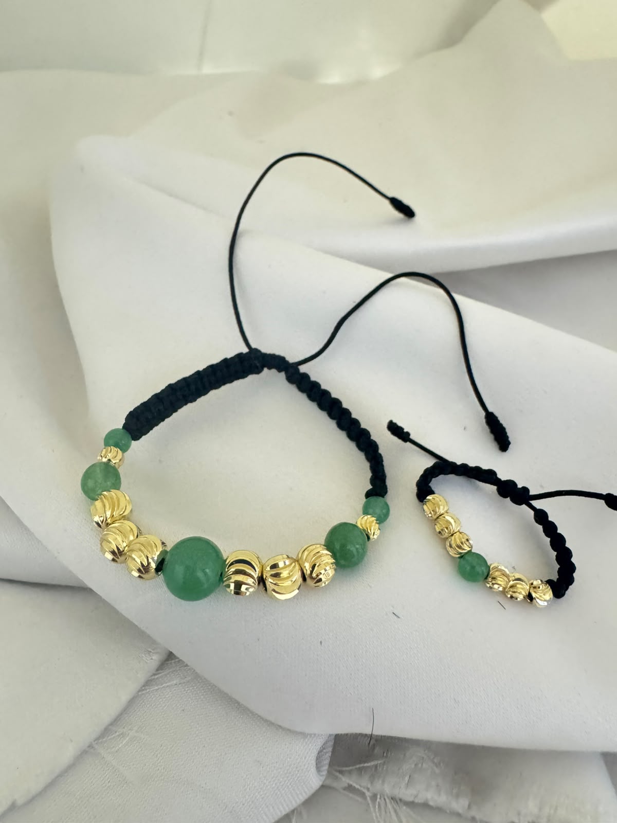 💚 CONJUNTO ESMERALDA IMPERIAL – Pulsera + Anillo en Oro Laminado 18K