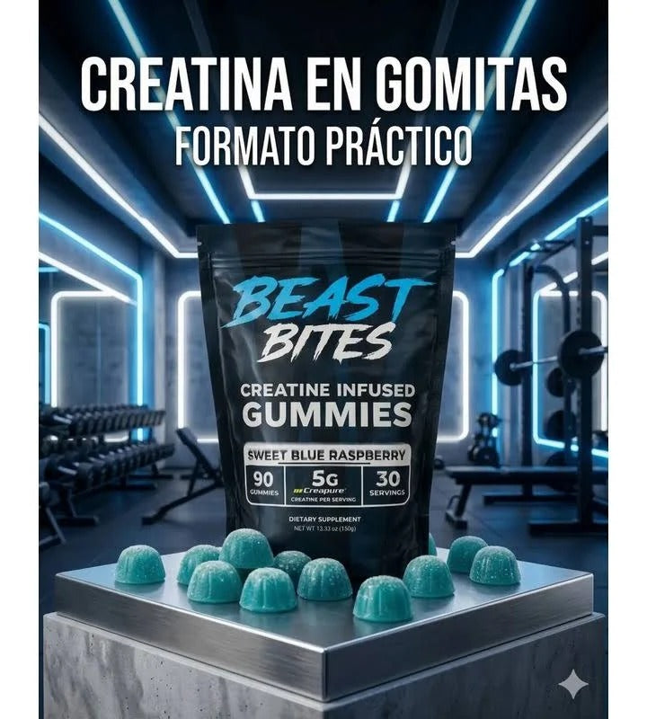 BEAST BITES CREATINA EN GOMITAS
