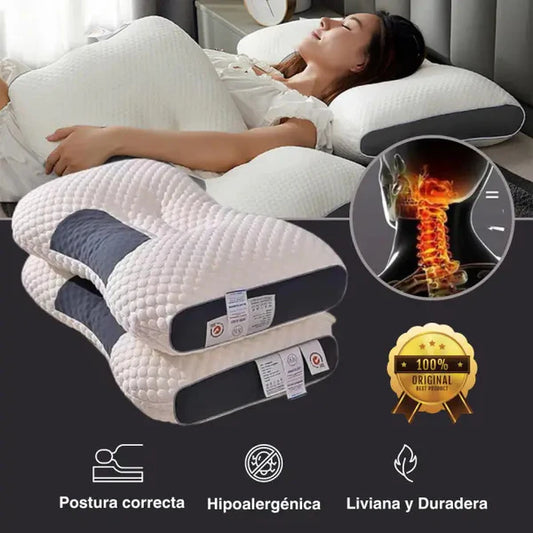 Almohada Ortopédica Cervical 3D|Duerme Mejor, Vive Mejor😴✨