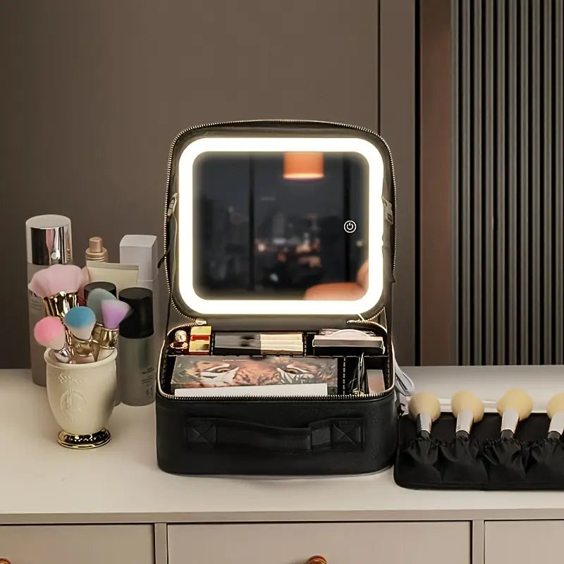 🎀 Cosmetiquera de Lujo – Organización y Estilo en un Solo Lugar 💄✨