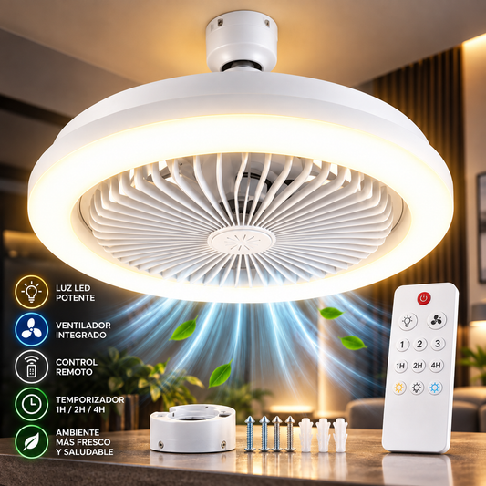 LÁMPARA VENTILADOR