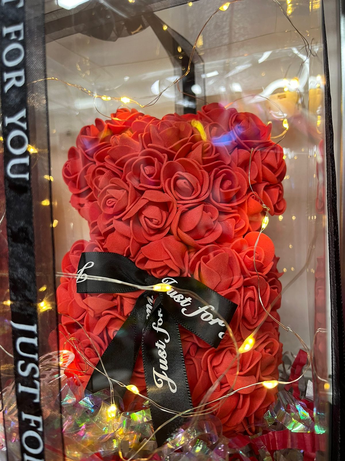 OSO DE ROSAS ETERNAS