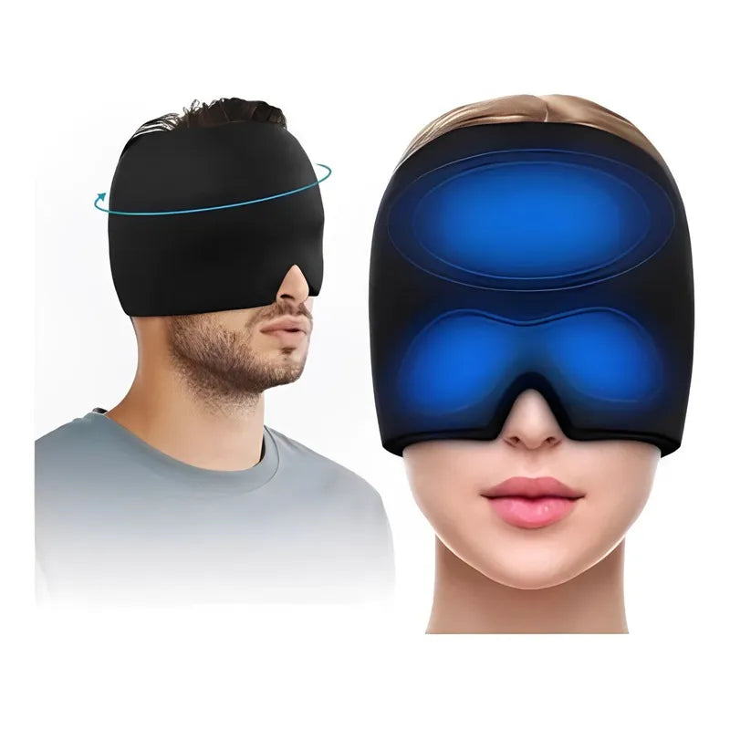 🧊 Gel Relief™ — Adiós Migraña, Alivio Instantáneo con Terapia Frío-Calor 360° 💆‍♀️